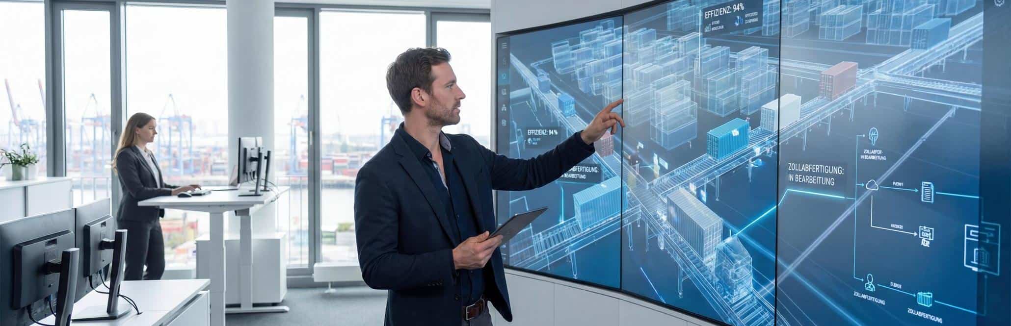 Digitale Zwillinge in der Importabwicklung: Prozessoptimierung durch Simulation
