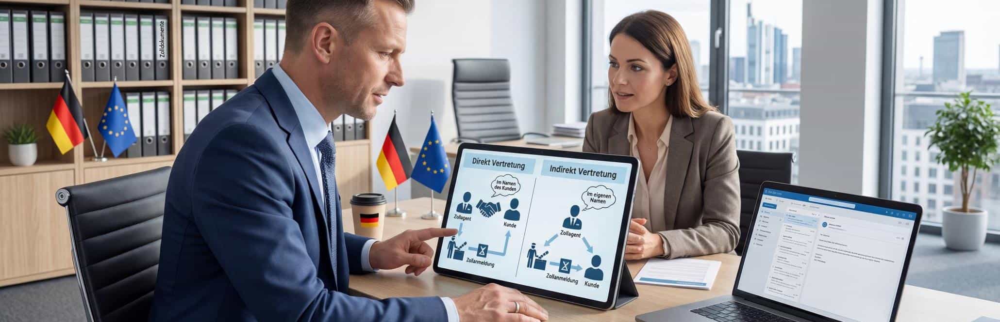 Direkt vs. indirekt Vertretung im Zoll – Begriffe & Konzepte kurz erklärt