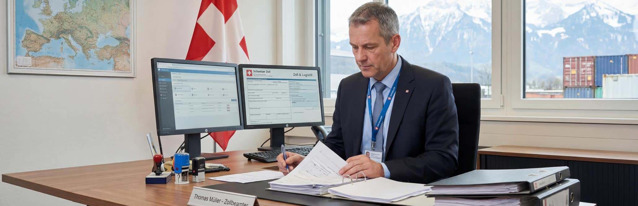 Schweiz: Import & Export: Zollagentur für professionelle Abwicklung