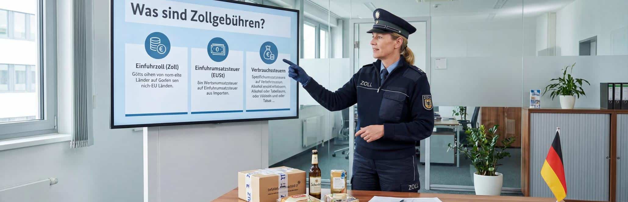 Was sind Zollgebühren und welche gibt es?