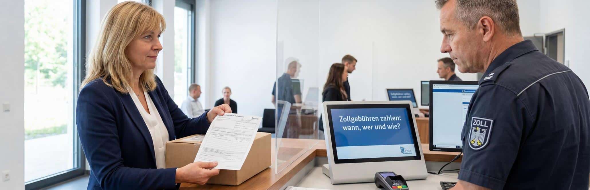 Zollgebühren zahlen: wann, wer und wie?
