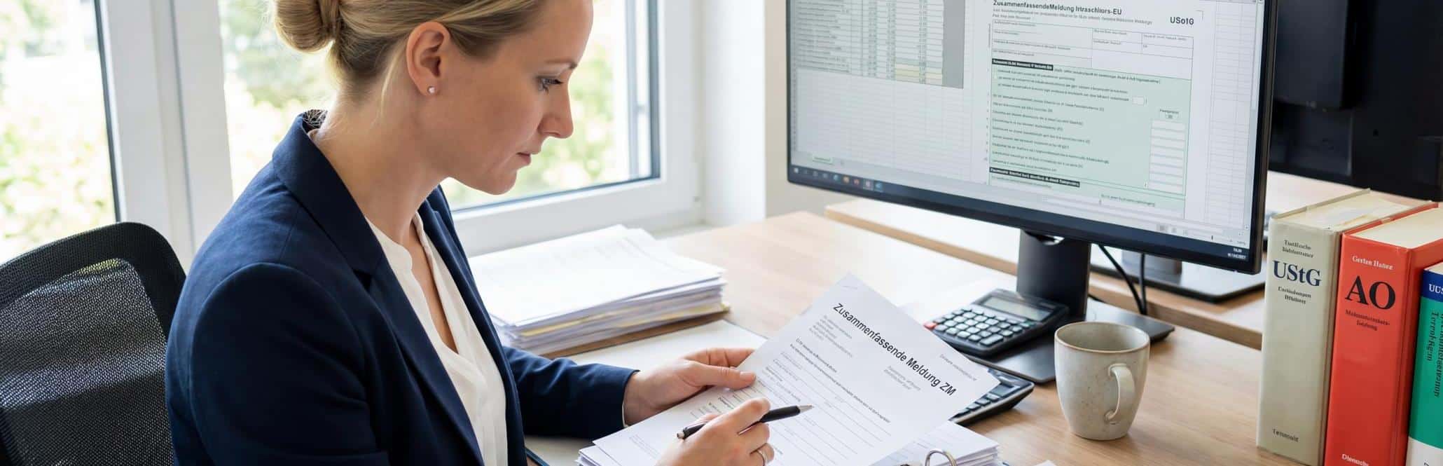 Zusammenfassende Meldung (ZM): Erklärung & Definition – Infos zu Korrektur, Zeitraum & mehr