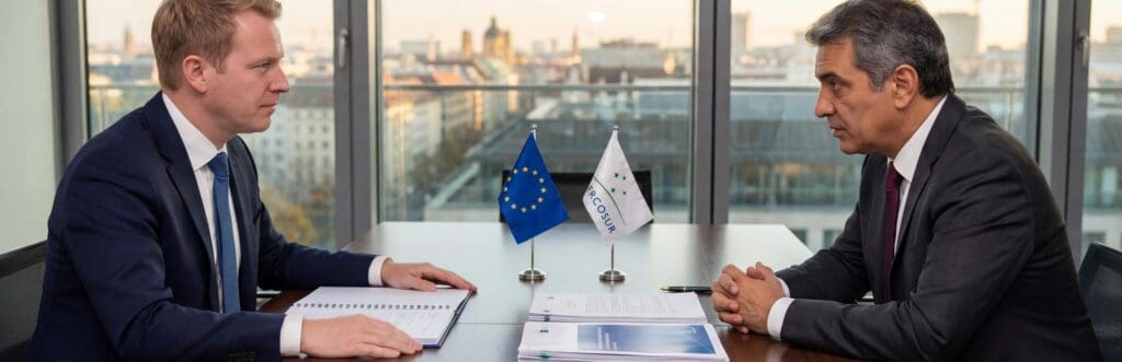 Magazin: Das EU-Mercosur-Abkommen im Fokus: Beteiligte, Ziele, Hintergründe, Entwicklung & Perspektiven
